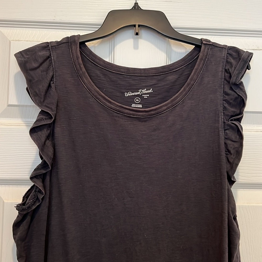 Rustic Cotton T-Shirt Dress